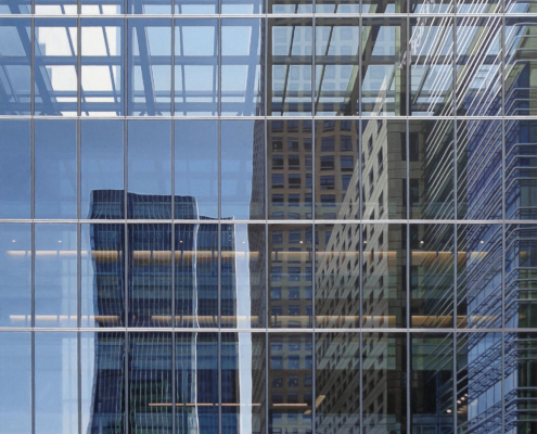 Canary Wharf II (150x120cm)