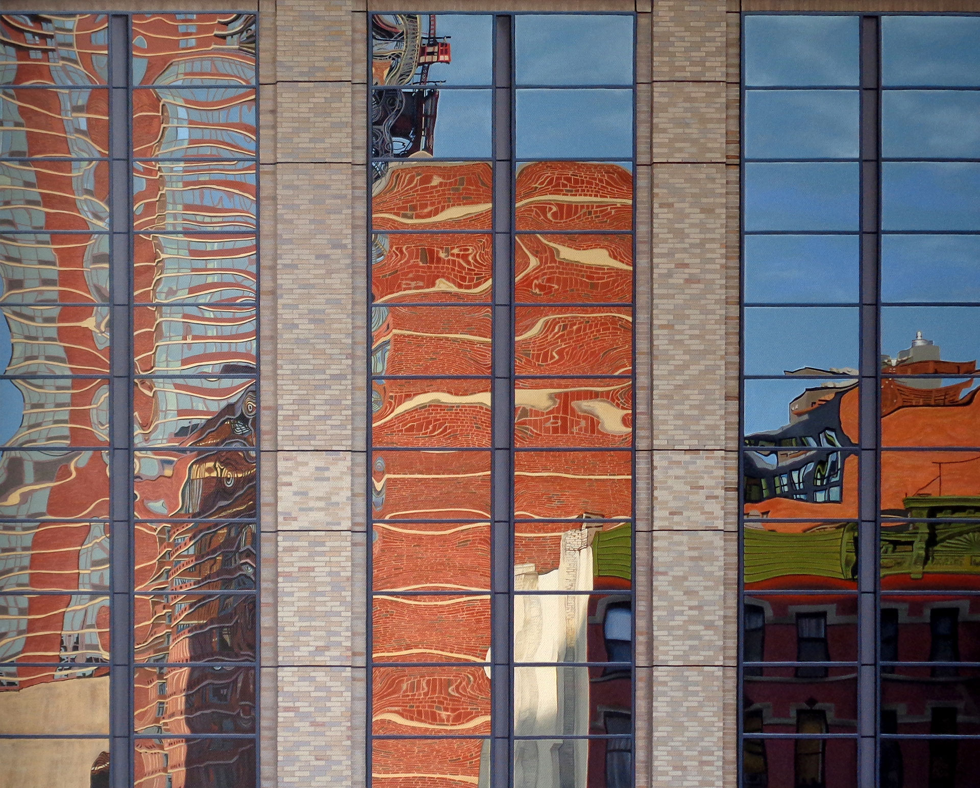 Maré van Noordwyk - NYC i 80x60cm