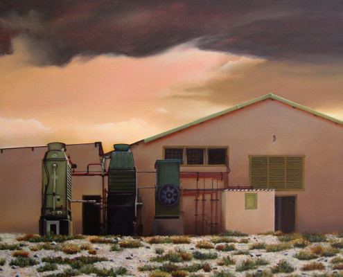 Mare van Noordwyk - Fish Factory ii 24x18