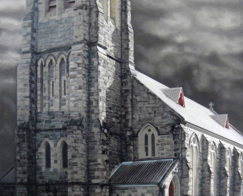 Mare van Noordwyk - Sacred Heart 24x24