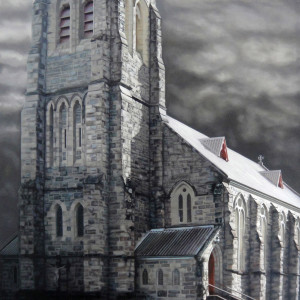 Mare van Noordwyk - Sacred Heart 24x24